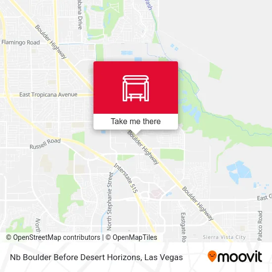 Mapa de Nb Boulder Before Desert Horizons