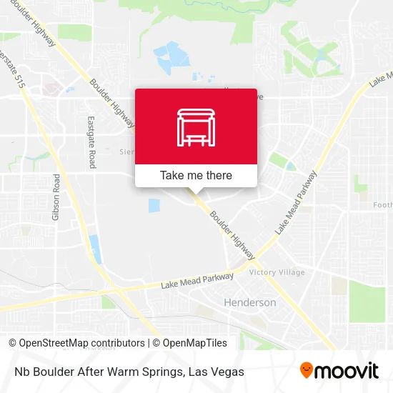 Mapa de Nb Boulder After Warm Springs
