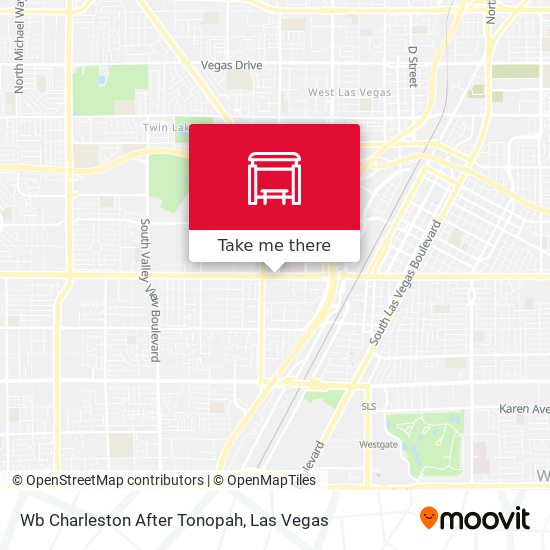 Mapa de Wb Charleston After Tonopah