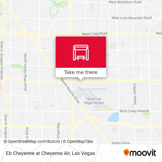 Mapa de Eb Cheyenne at Cheyenne Air