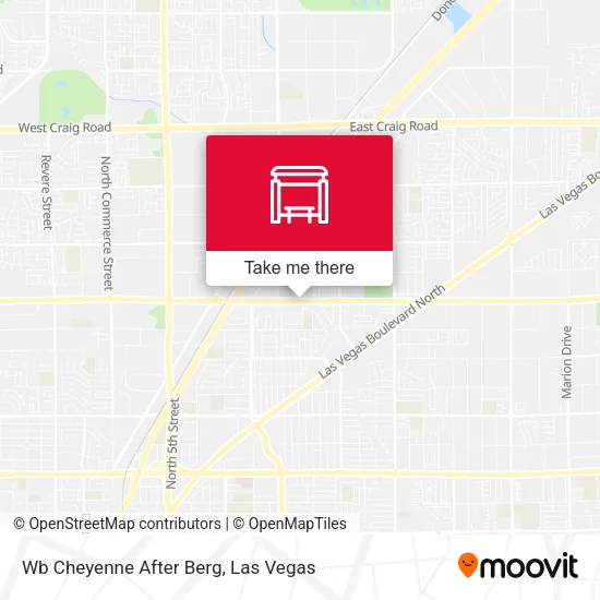 Mapa de Wb Cheyenne After Berg