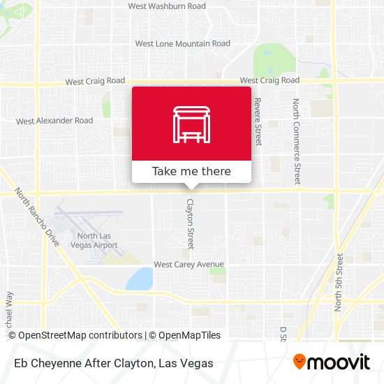 Eb Cheyenne After Clayton map