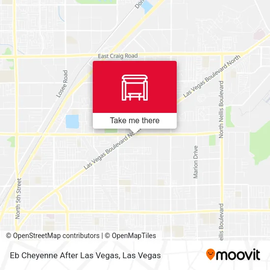 Mapa de Eb Cheyenne After Las Vegas