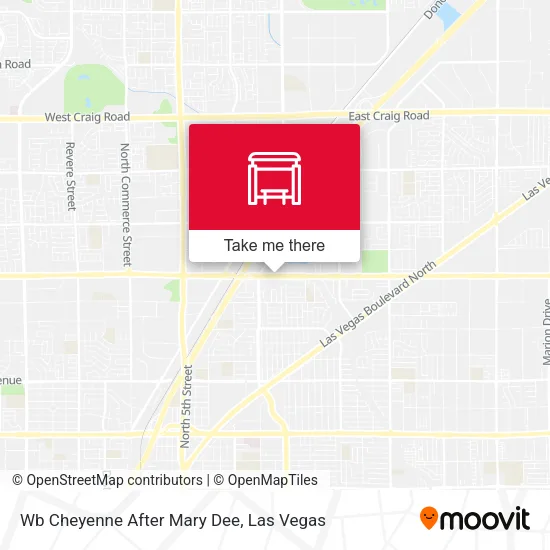 Mapa de Wb Cheyenne After Mary Dee