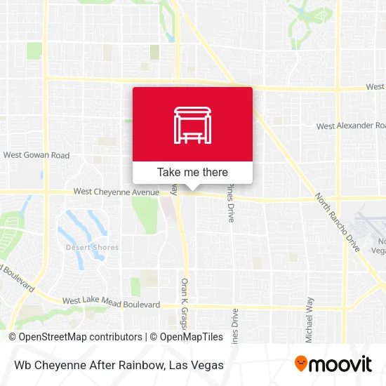 Mapa de Wb Cheyenne After Rainbow