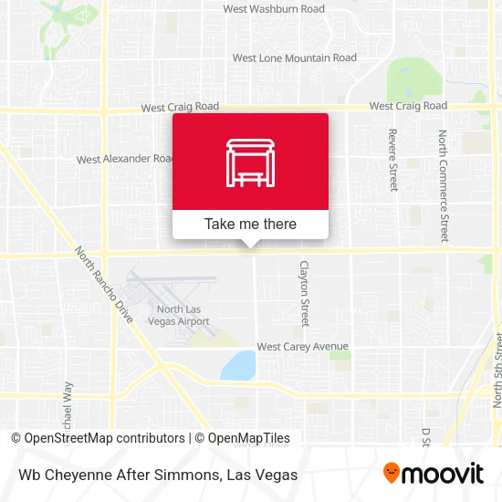 Mapa de Wb Cheyenne After Simmons