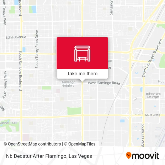 Mapa de Nb Decatur After Flamingo