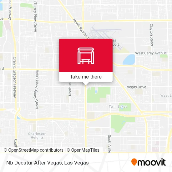 Mapa de Nb Decatur After Vegas