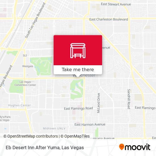 Eb Desert Inn After Yuma map