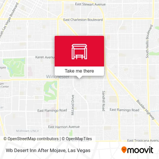 Wb Desert Inn After Mojave map