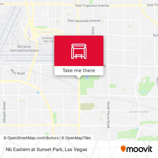 Mapa de Nb Eastern at Sunset Park