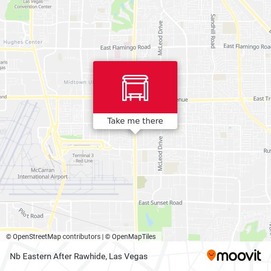Mapa de Nb Eastern After Rawhide