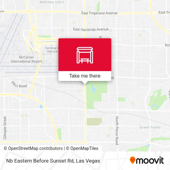 Mapa de Nb Eastern Before Sunset Rd