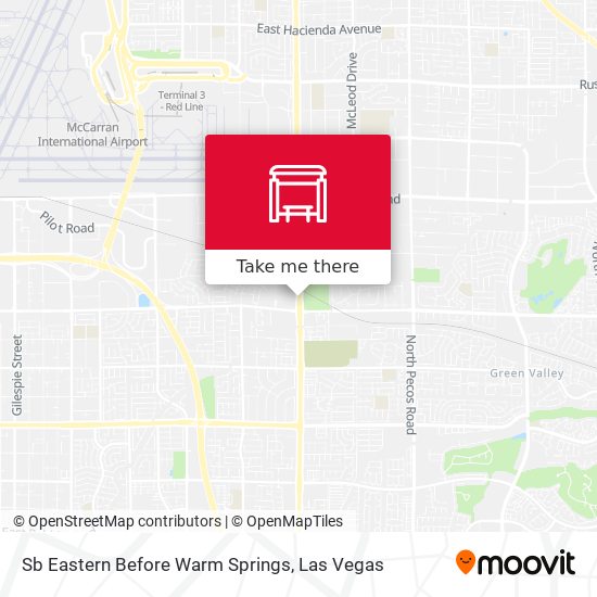 Sb Eastern Before Warm Springs map