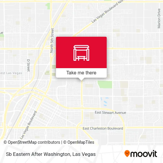 Mapa de Sb Eastern After Washington