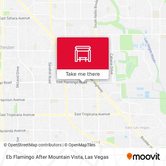 Mapa de Eb Flamingo After Mountain Vista