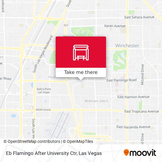 Eb Flamingo After University Ctr map