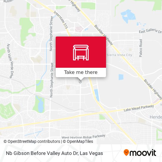 Nb Gibson Before Valley Auto Dr map