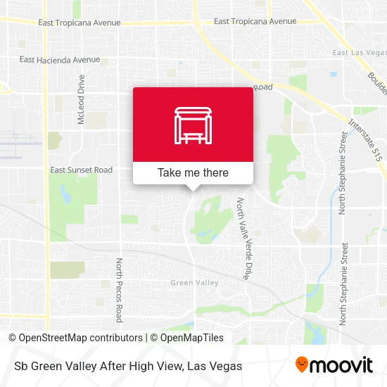Mapa de Sb Green Valley After High View