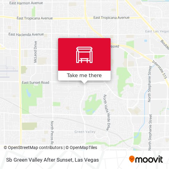 Mapa de Sb Green Valley After Sunset