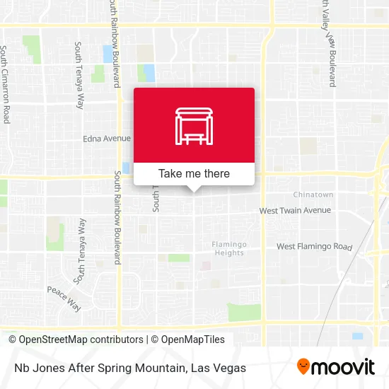 Mapa de Nb Jones After Spring Mountain