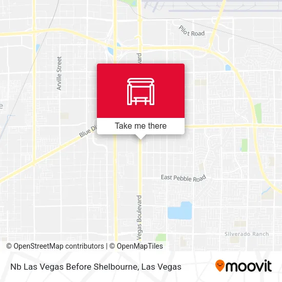 Mapa de Nb Las Vegas Before Shelbourne