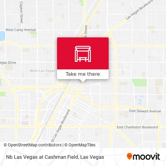 Nb Las Vegas at Cashman Field map