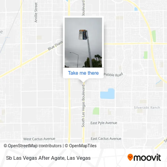 Mapa de Sb Las Vegas After Agate