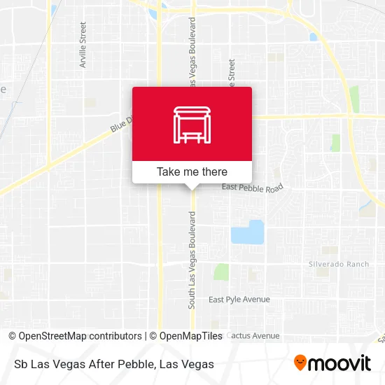 Sb Las Vegas After Pebble map