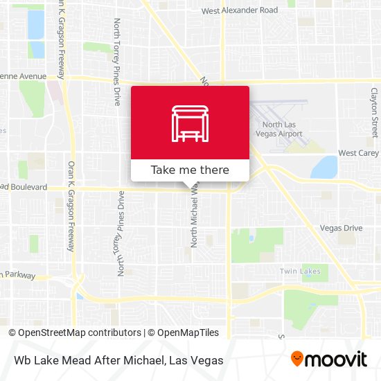 Wb Lake Mead After Michael map