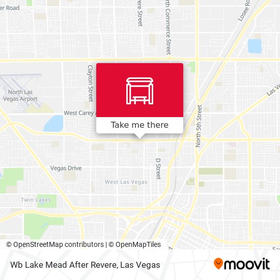 Wb Lake Mead After Revere map