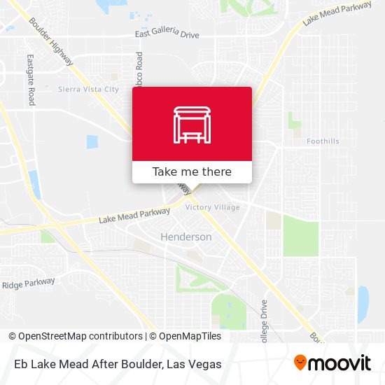Eb Lake Mead After Boulder map