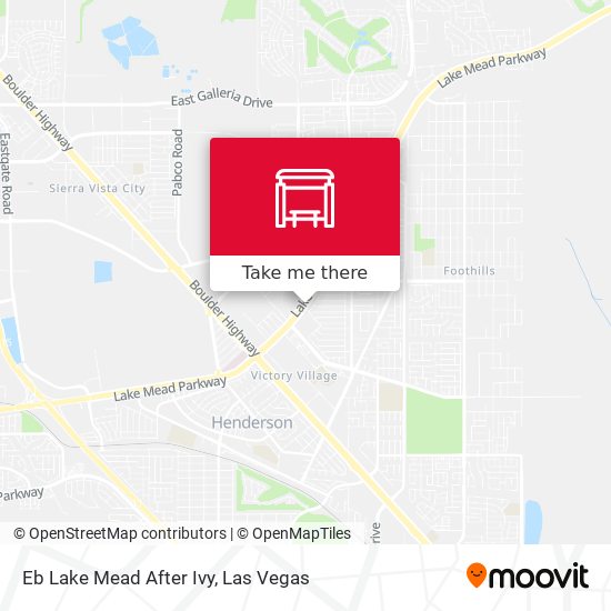 Mapa de Eb Lake Mead After Ivy