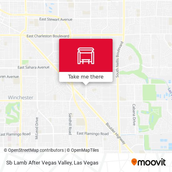 Mapa de Sb Lamb After Vegas Valley