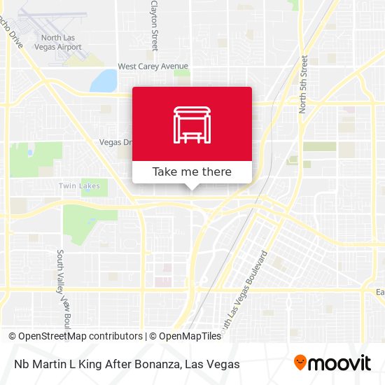 Mapa de Nb Martin L King After Bonanza