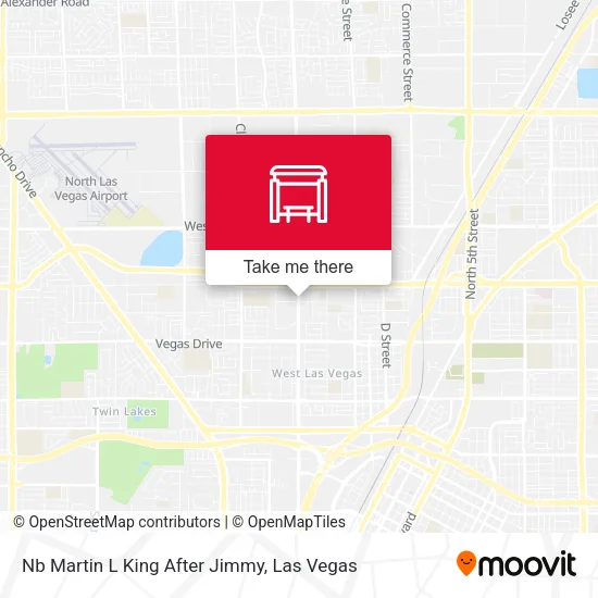 Mapa de Nb Martin L King After Jimmy