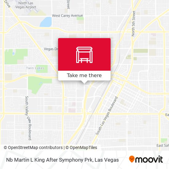 Mapa de Nb Martin L King After Symphony Prk