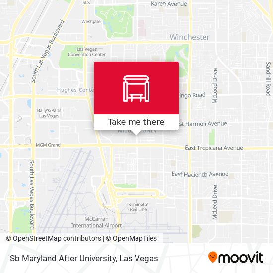 Sb Maryland After University map