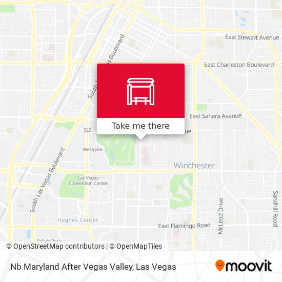 Mapa de Nb Maryland After Vegas Valley
