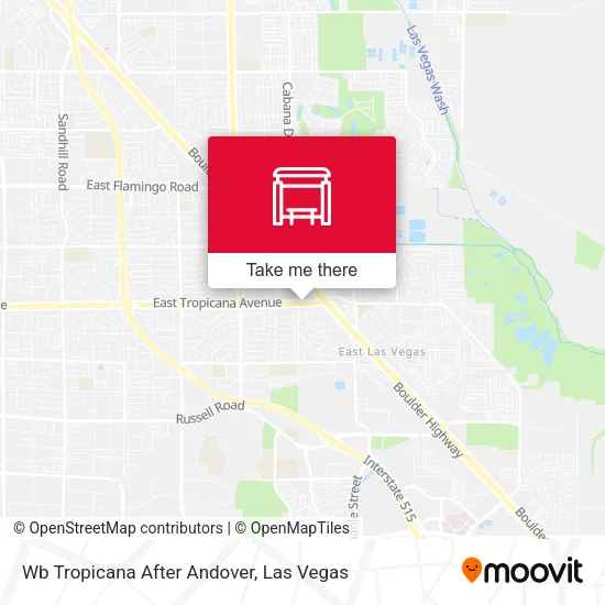Wb Tropicana After Andover map
