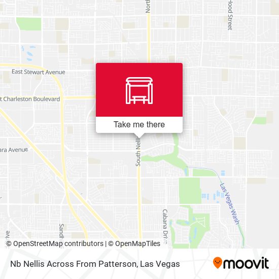 Mapa de Nb Nellis Across From Patterson