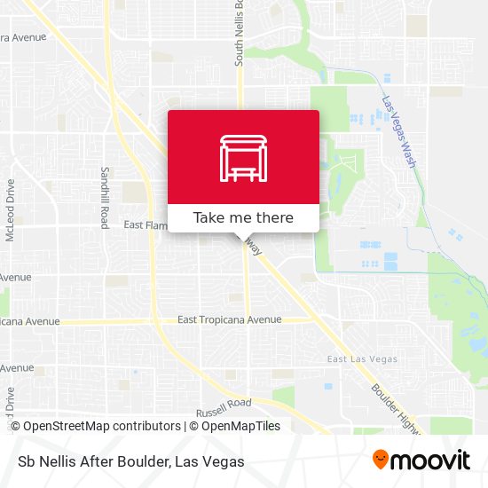 Sb Nellis After Boulder map