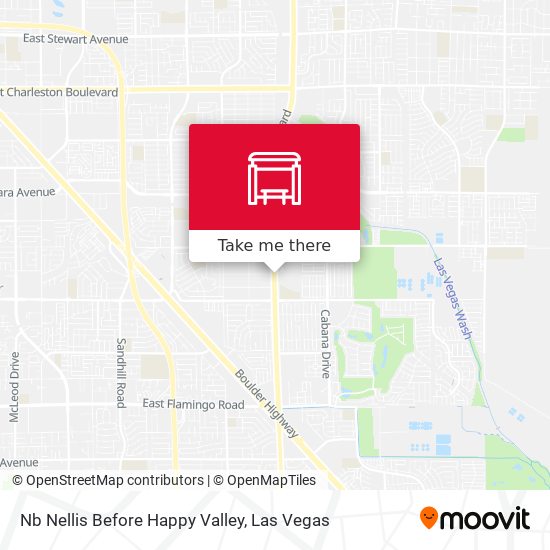 Mapa de Nb Nellis Before Happy Valley