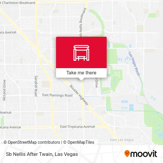 Mapa de Sb Nellis After Twain