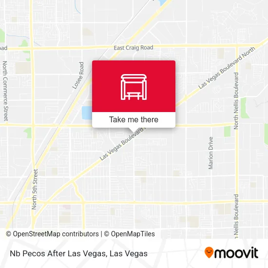 Mapa de Nb Pecos After Las Vegas