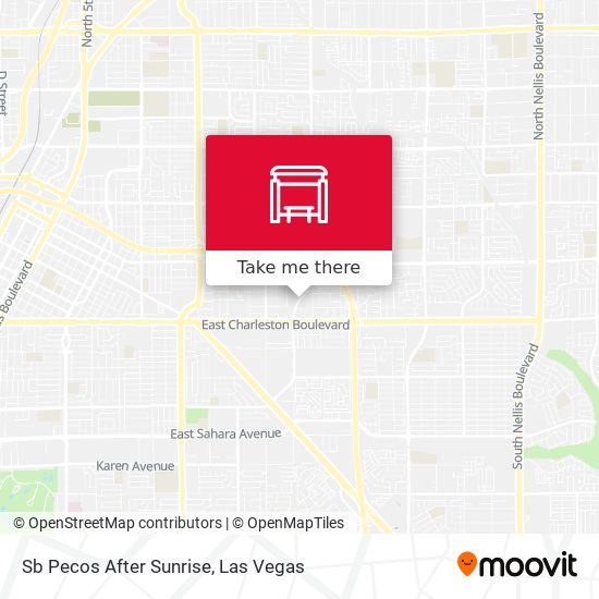 Sb Pecos After Sunrise map