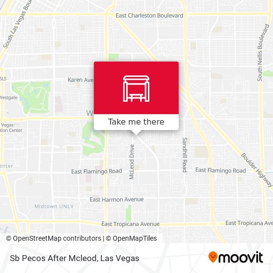 Mapa de Sb Pecos After Mcleod