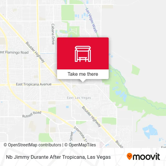 Nb Jimmy Durante After Tropicana map