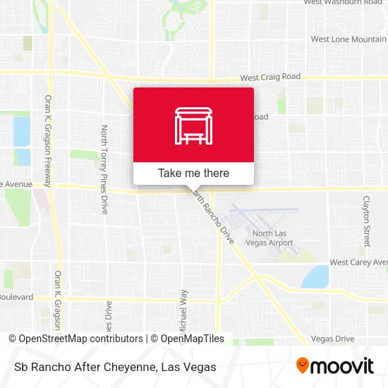 Mapa de Sb Rancho After Cheyenne