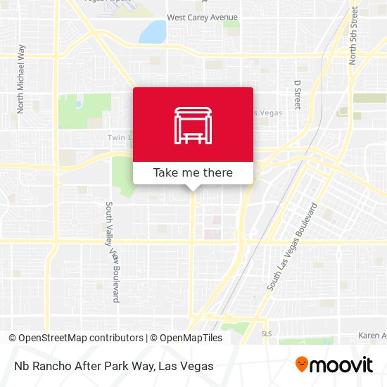 Nb Rancho After Park Way map